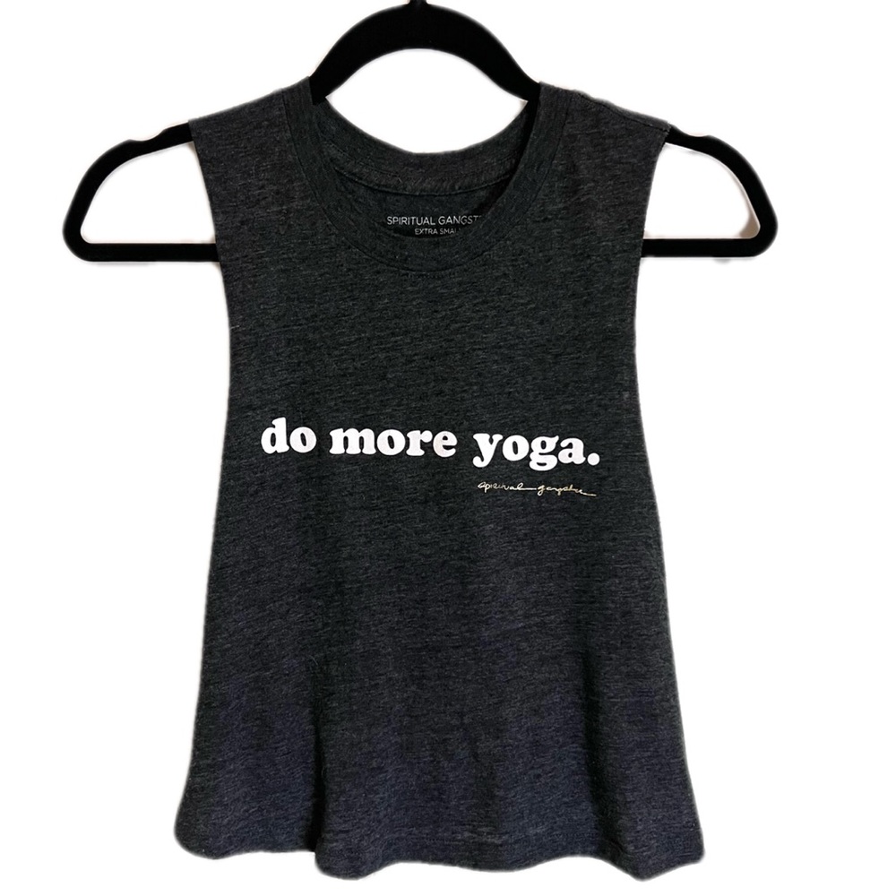 Spiritual Gangster Black Tank Top